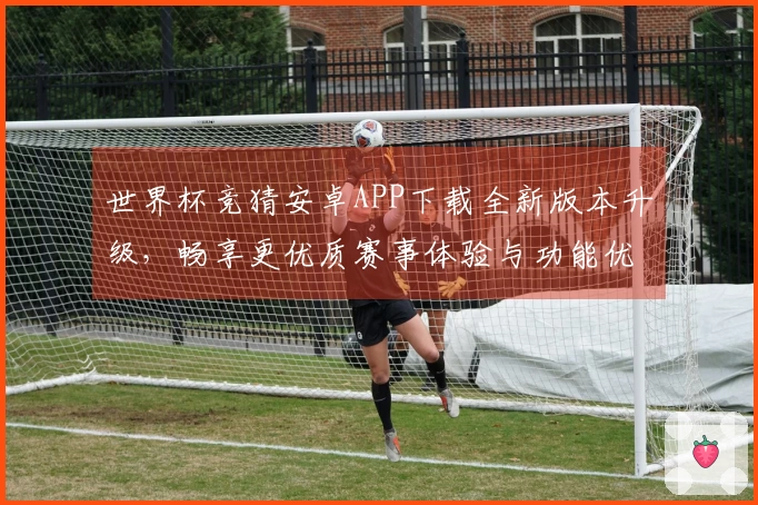 世界杯竞猜安卓APP下载全新版本升级，畅享更优质赛事体验与功能优化